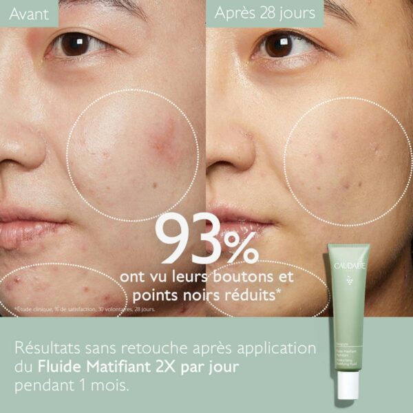Caudalie Vinopure Fluide Matifiant Hydratant 40ml - Image 5