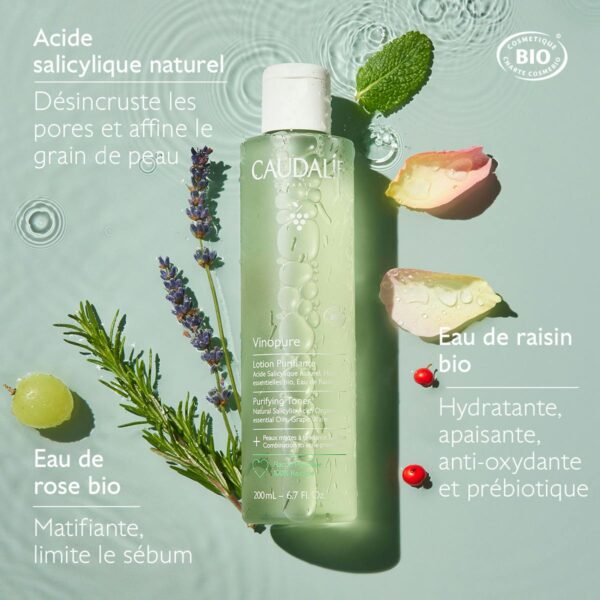 Caudalie Vinopure Lotion Purifiante 200ml - Image 3